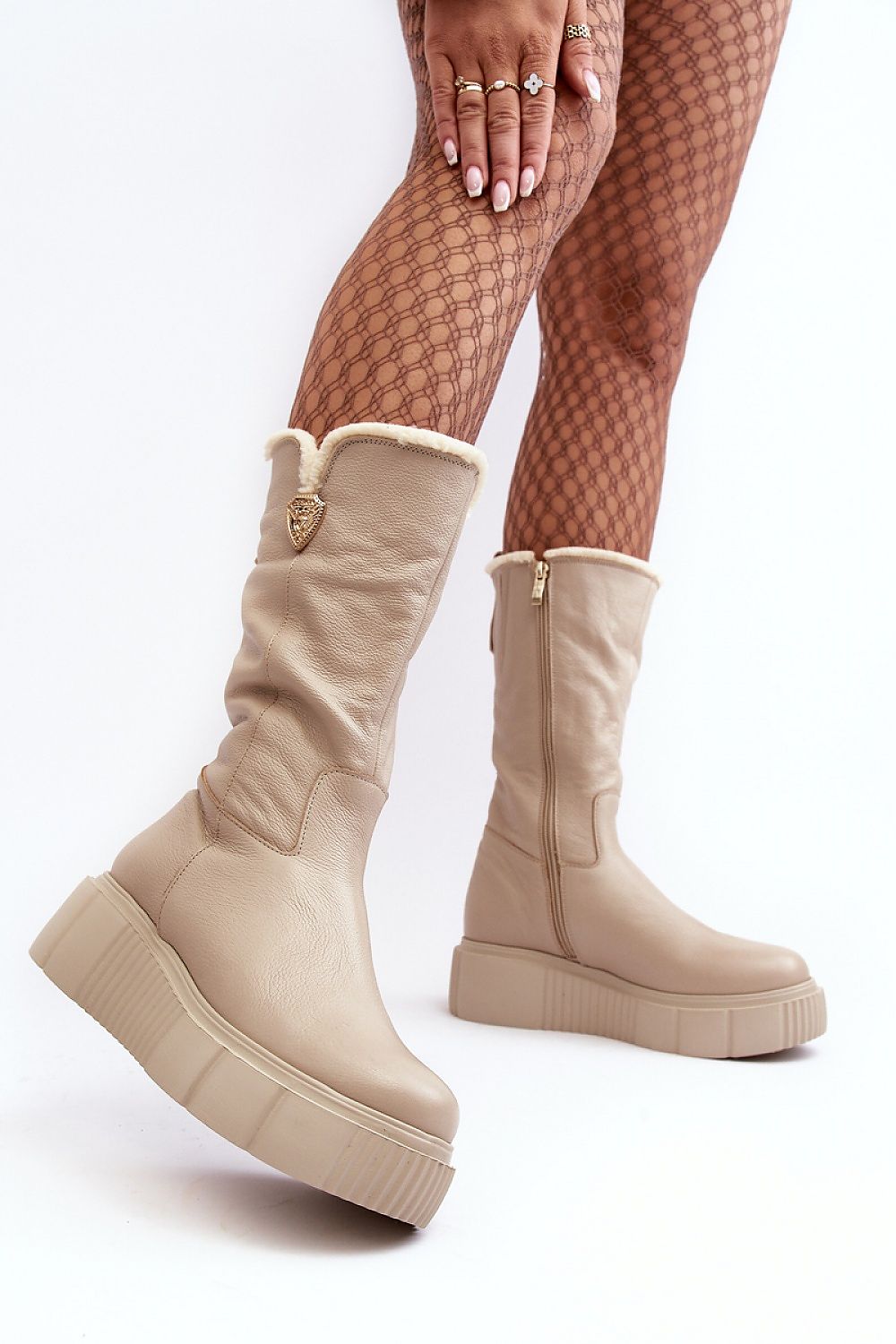  Laarzen met sleehak model 188530 Step in style 