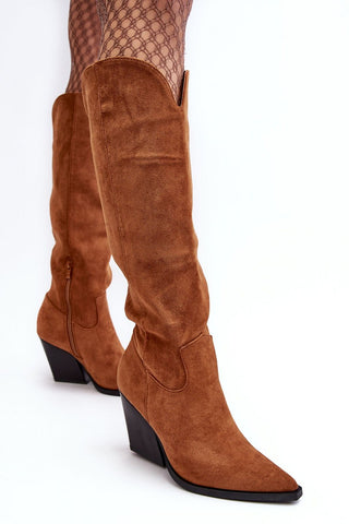  Laarzen met hoge hakken model 188718 Step in style 