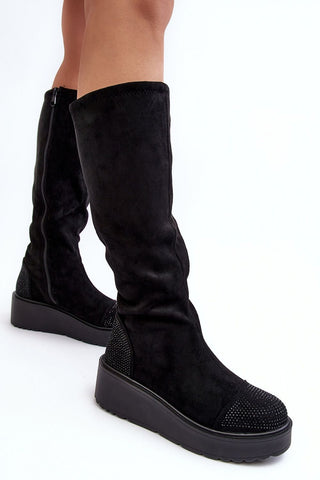  Laarzen met sleehak model 189376 Step in style 