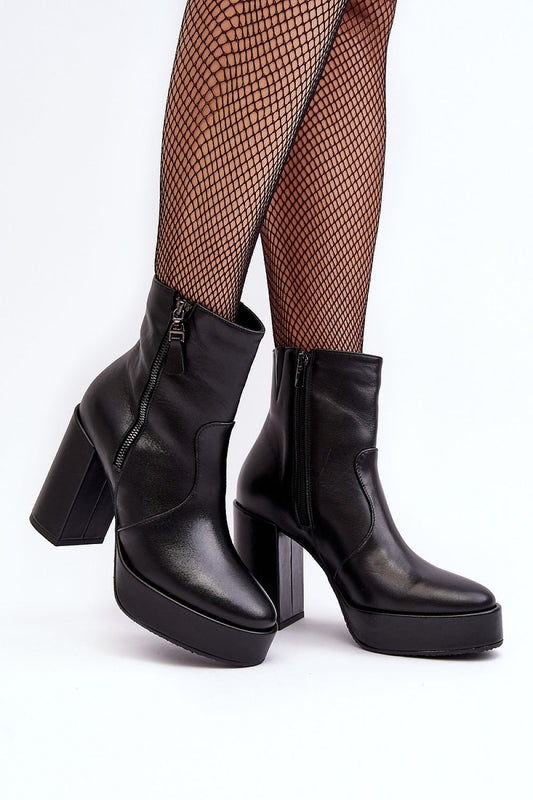  Laarsjes met hoge hak model 190201 Step in style 