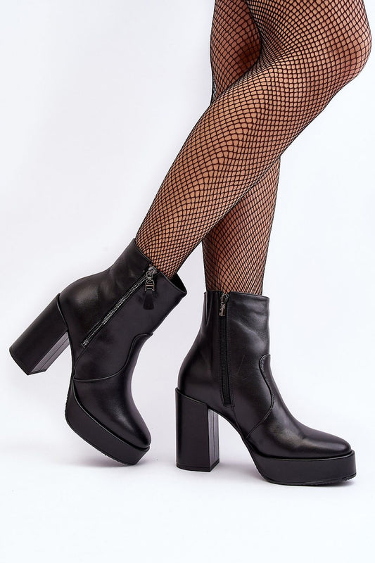  Laarsjes met hoge hak model 190201 Step in style 