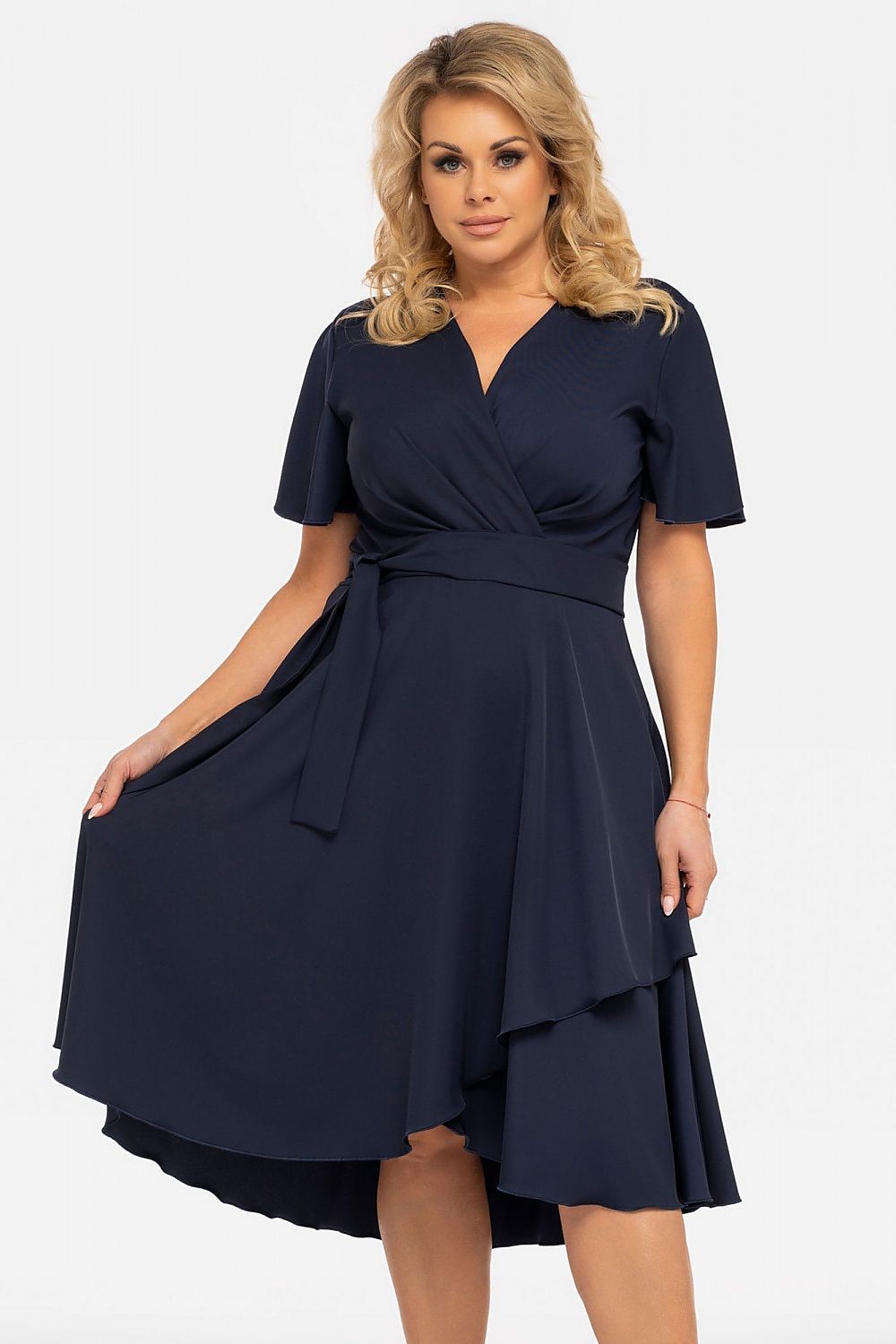  Plus size jurk model 190952 Karko 