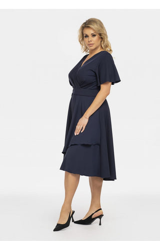  Plus size jurk model 190952 Karko 