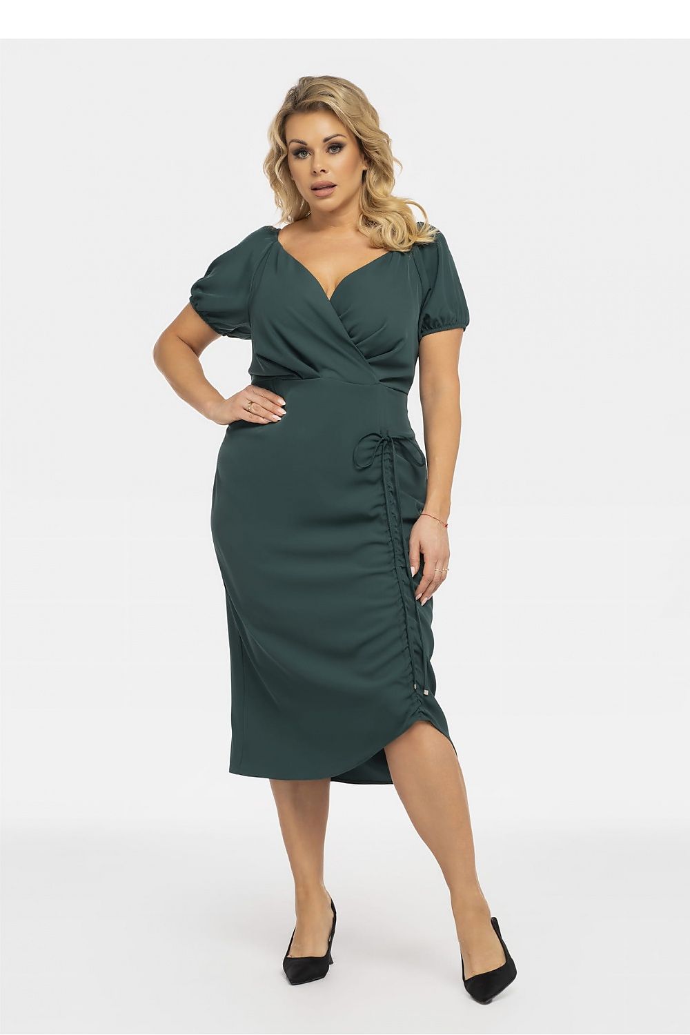  Plus size jurk model 190954 Karko 