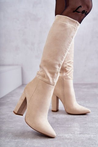  Laarzen met hoge hakken model 191046 Step in style 