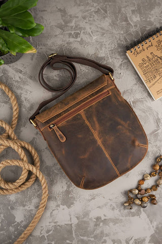 Handtas uit natuurlijke huid model 191537 Galanter 