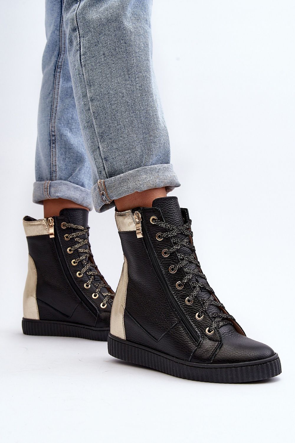 sportschoenen met sleehak model 192300 Step in style 