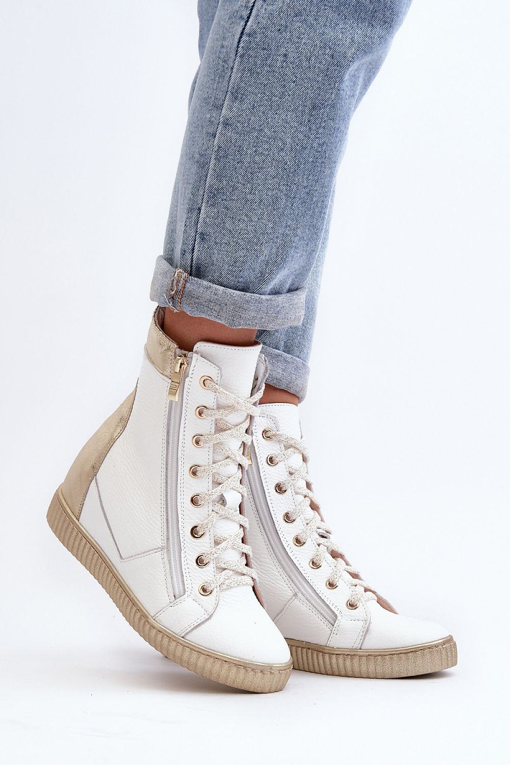  sportschoenen met sleehak model 192301 Step in style 