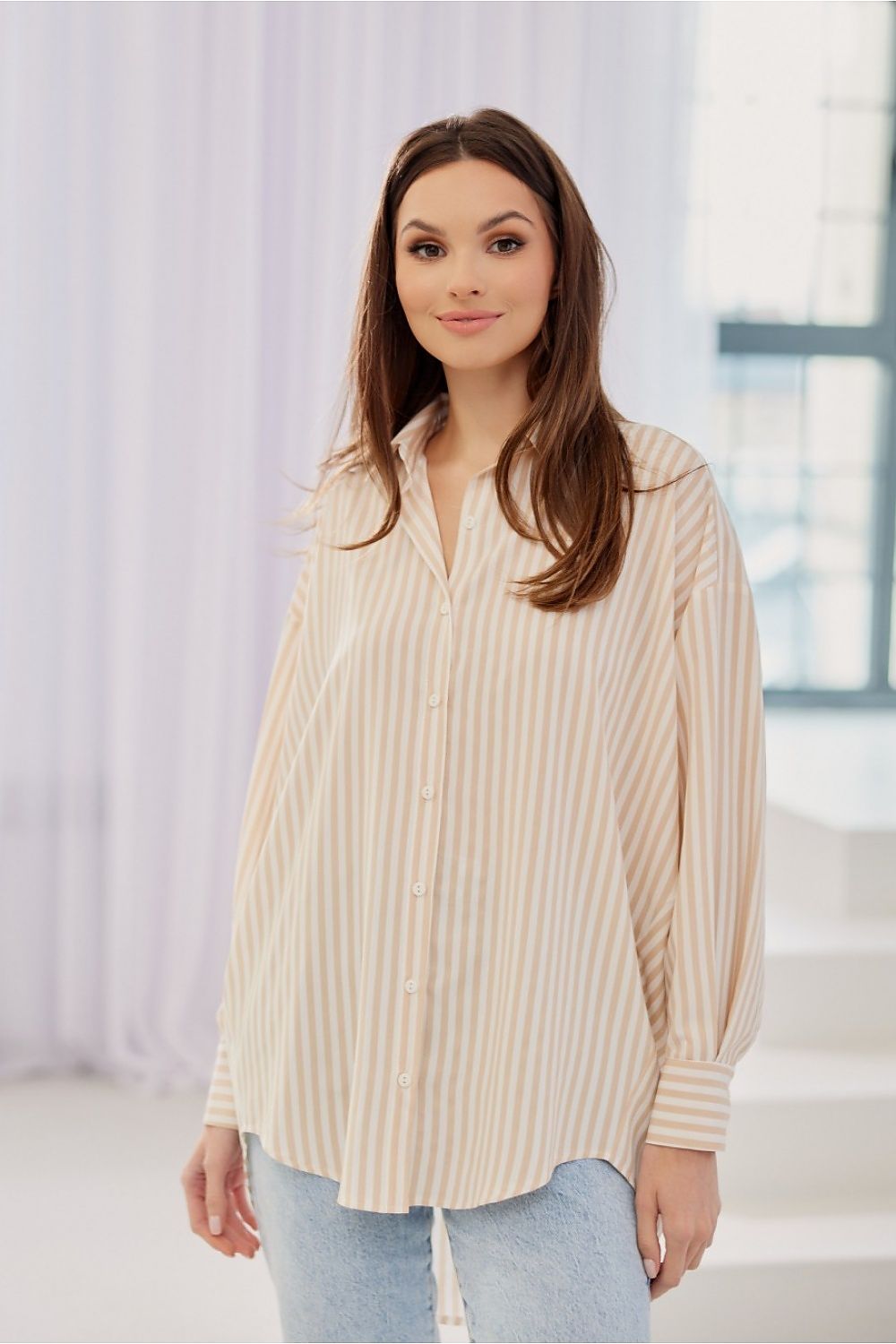  Overhemd met lange mouwen model 192575 Roco Fashion 