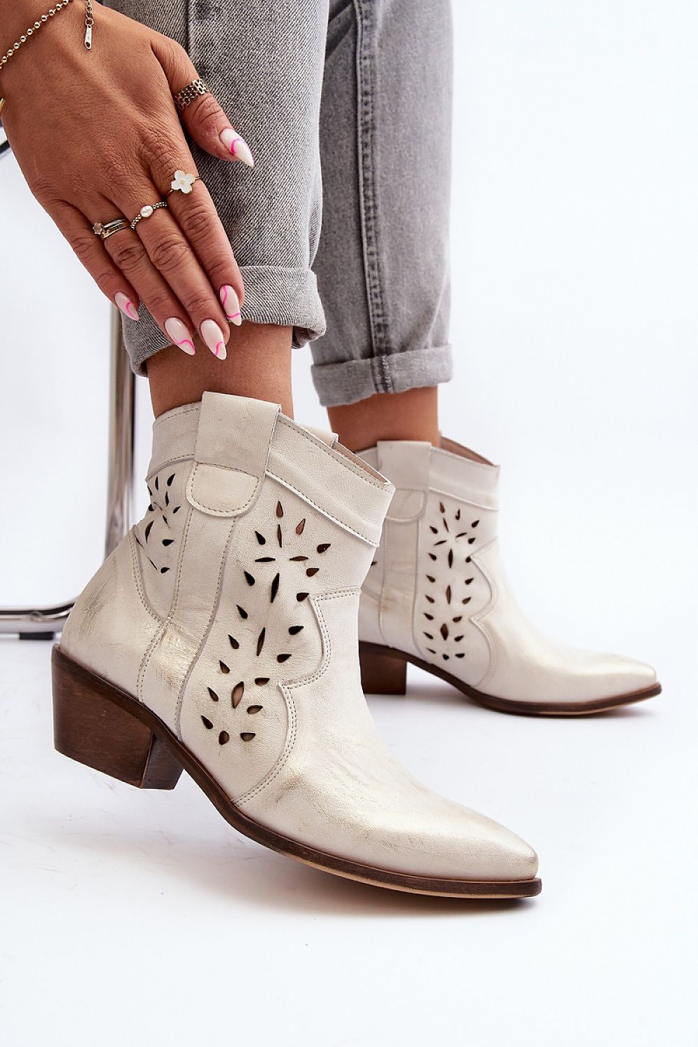  Laarsjes met hoge hak model 193147 Step in style 