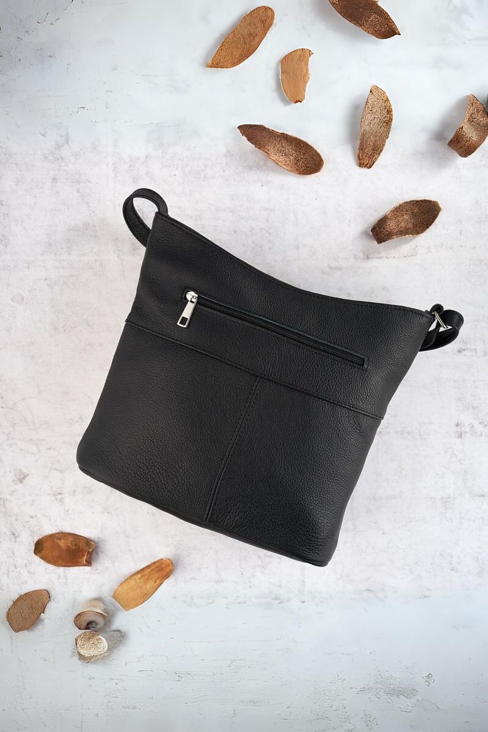  Handtas uit natuurlijke huid model 193248 Galanter 