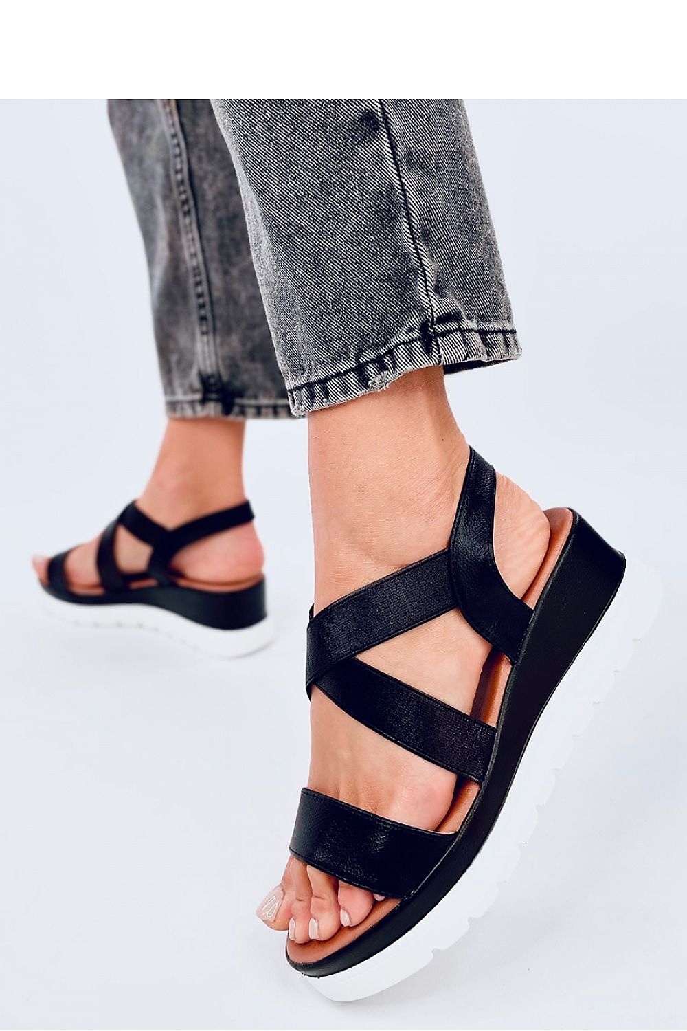  sandalen op hak model 195139 Inello 