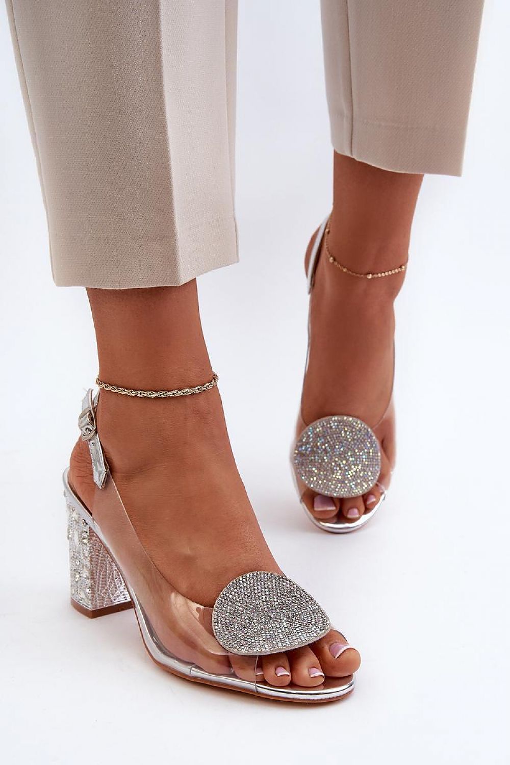  sandalen op hak model 195580 Step in style 