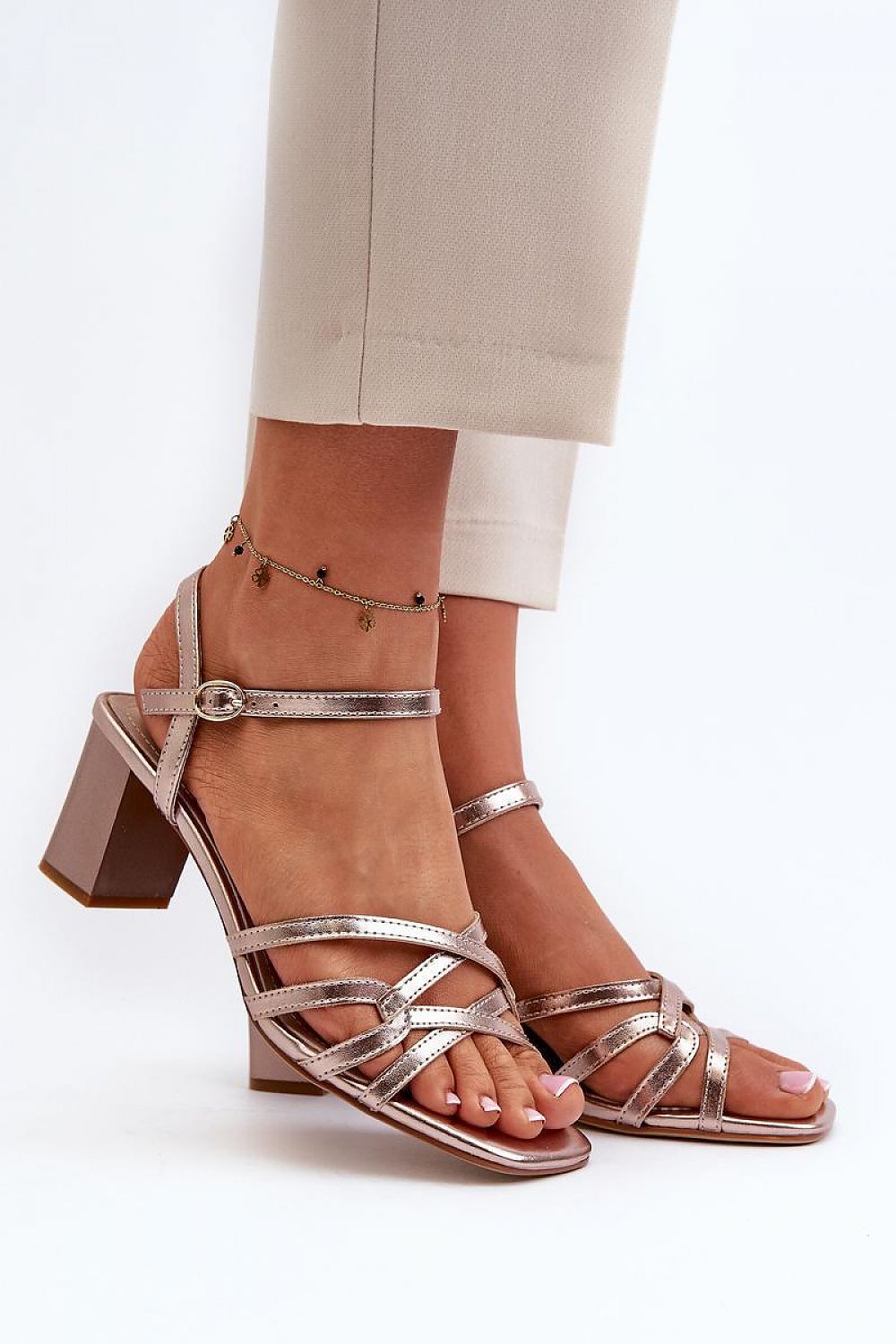  sandalen op hak model 195745 Step in style 