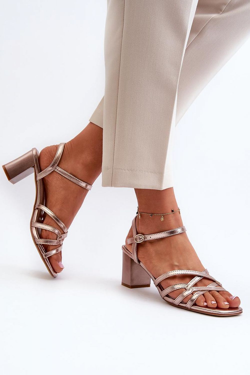  sandalen op hak model 195745 Step in style 