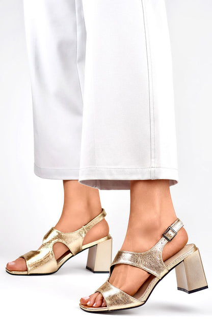  sandalen op hak model 195822 PRIMO 