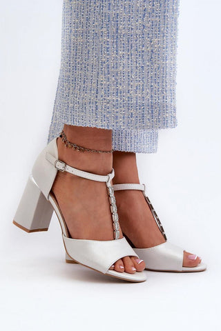  sandalen op hak model 196319 Step in style 