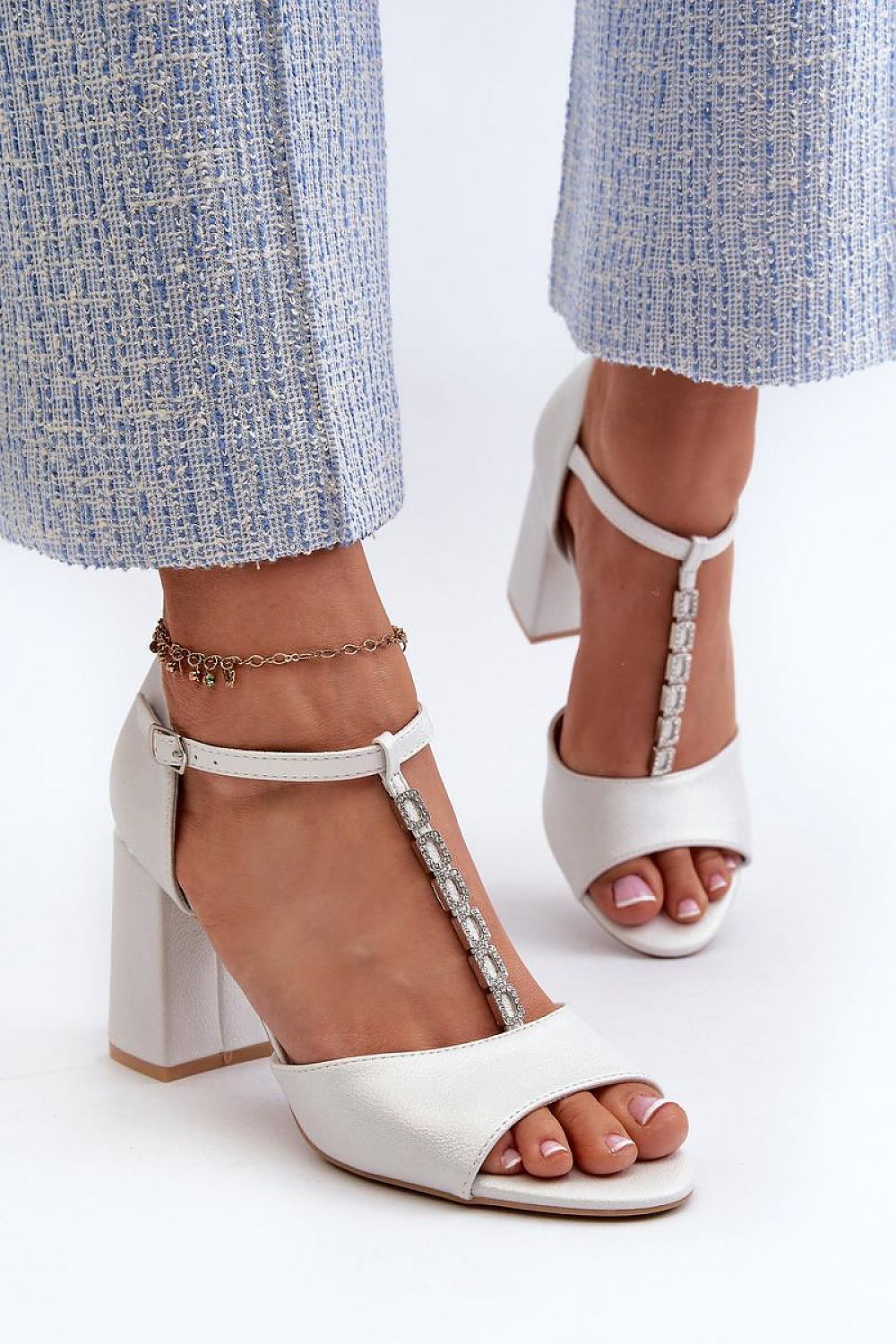  sandalen op hak model 196319 Step in style 