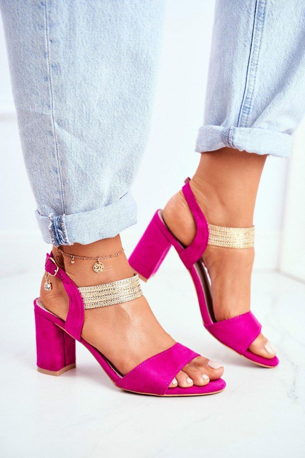  sandalen op hak model 196324 Step in style 