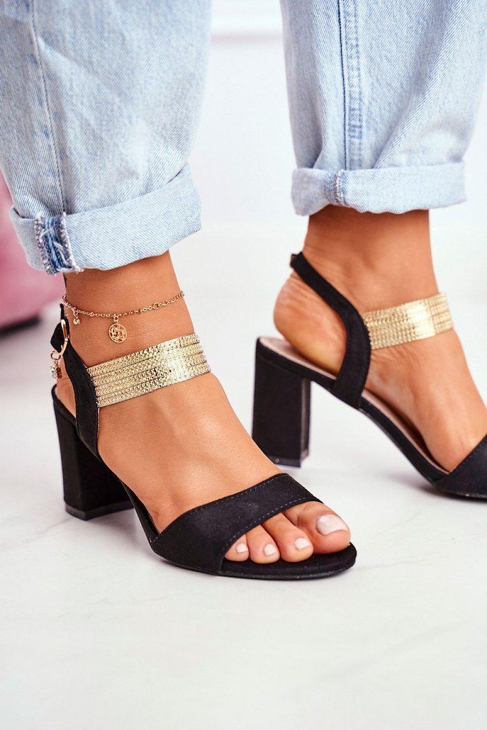  sandalen op hak model 196325 Step in style 