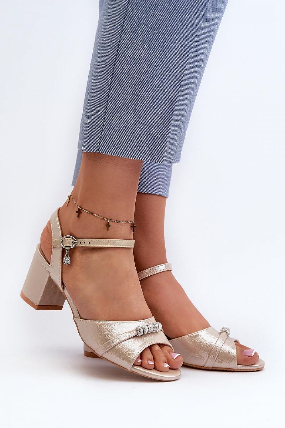  sandalen op hak model 196331 Step in style 