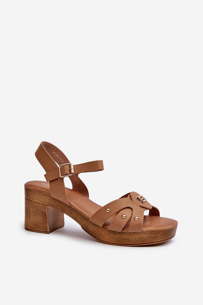  sandalen op hak model 196336 Step in style 