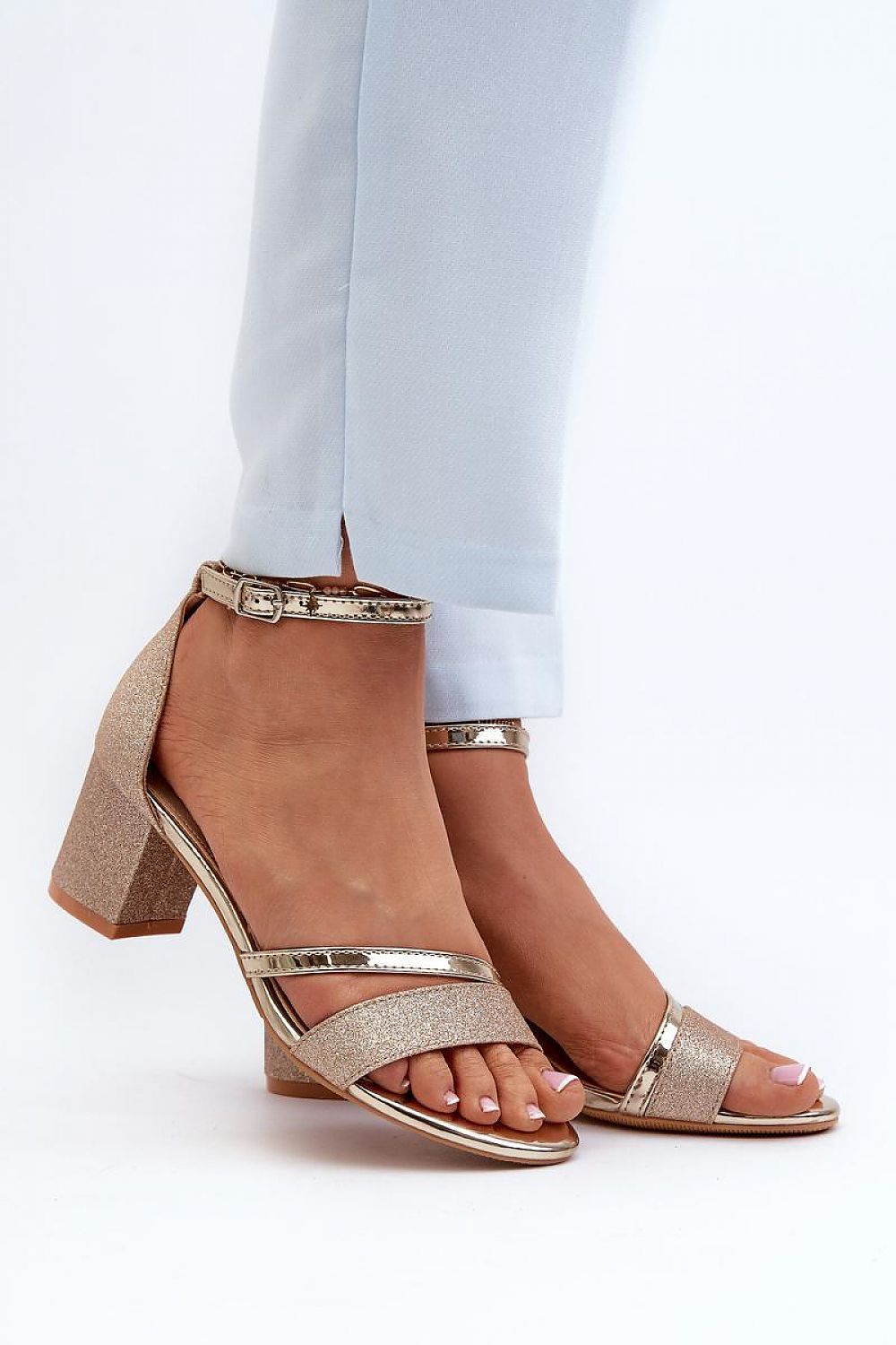  sandalen op hak model 196652 Step in style 