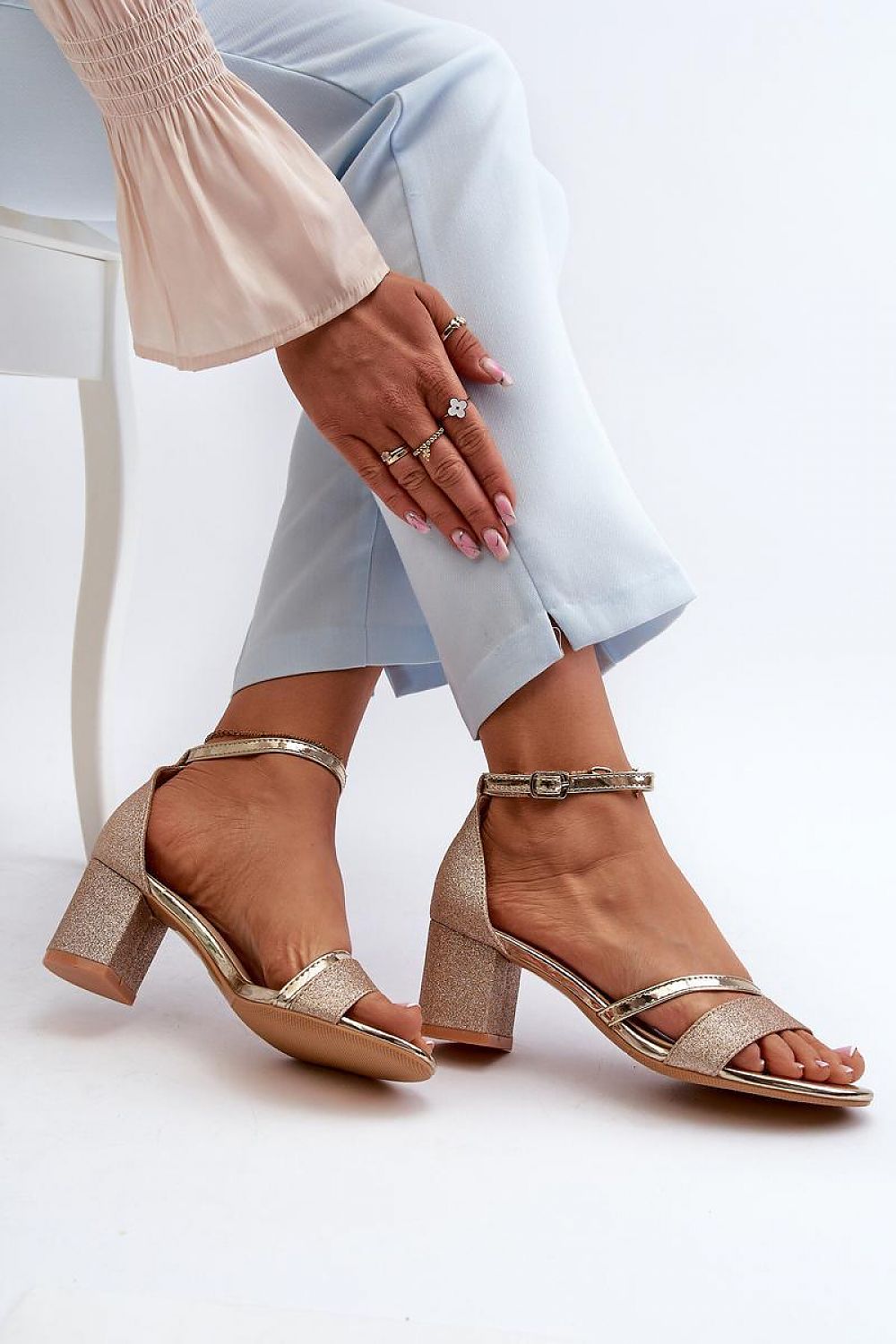  sandalen op hak model 196652 Step in style 