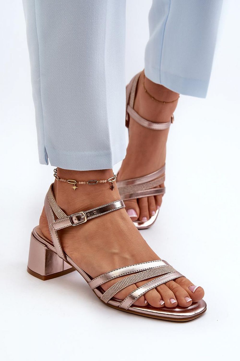  sandalen op hak model 196656 Step in style 
