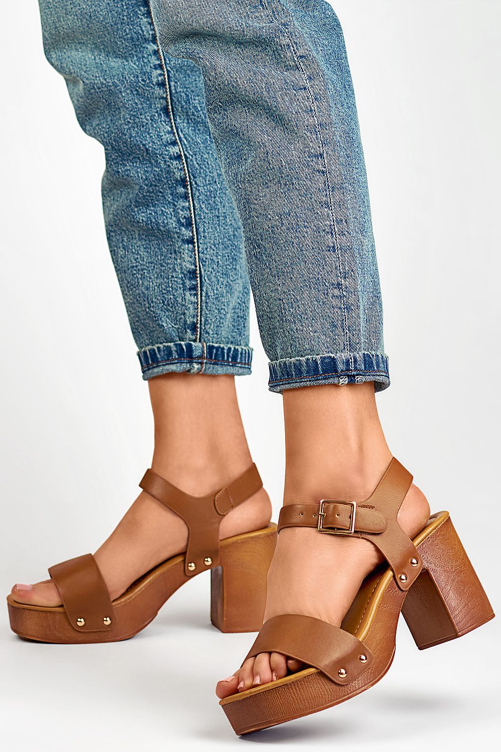  sandalen op hak model 196987 PRIMO 