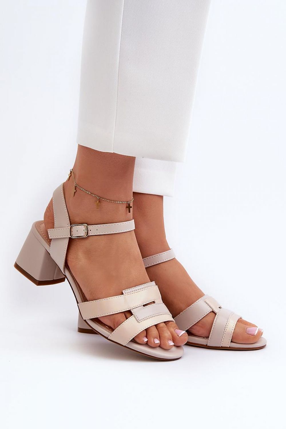  sandalen op hak model 197096 Step in style 