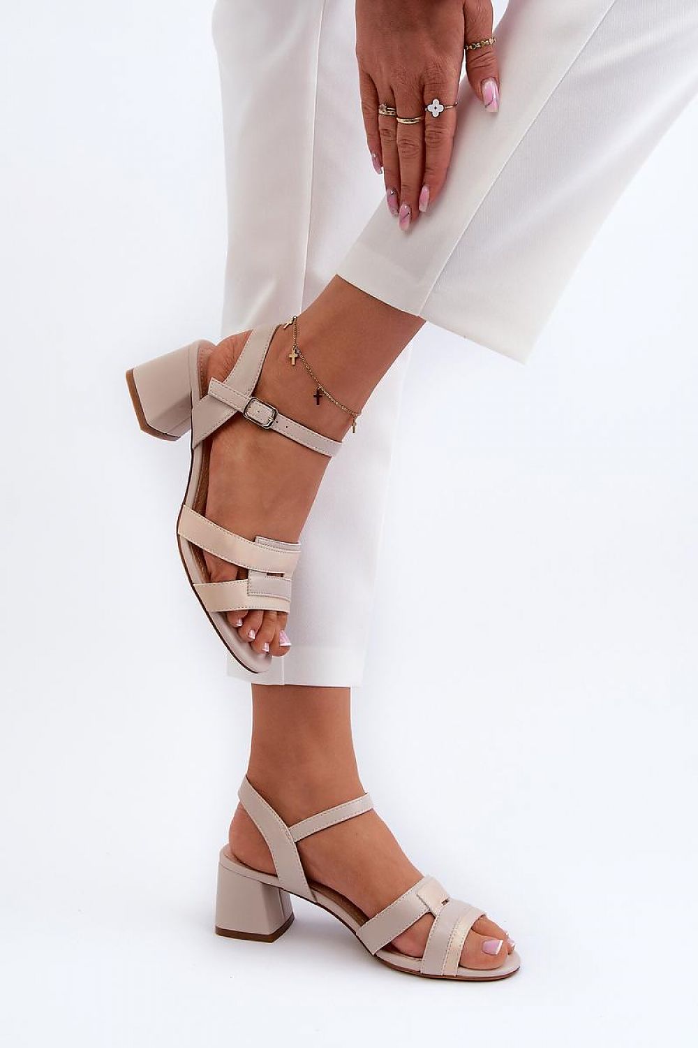  sandalen op hak model 197096 Step in style 