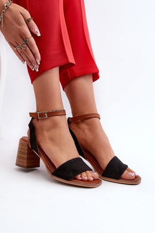  sandalen op hak model 197169 Step in style 