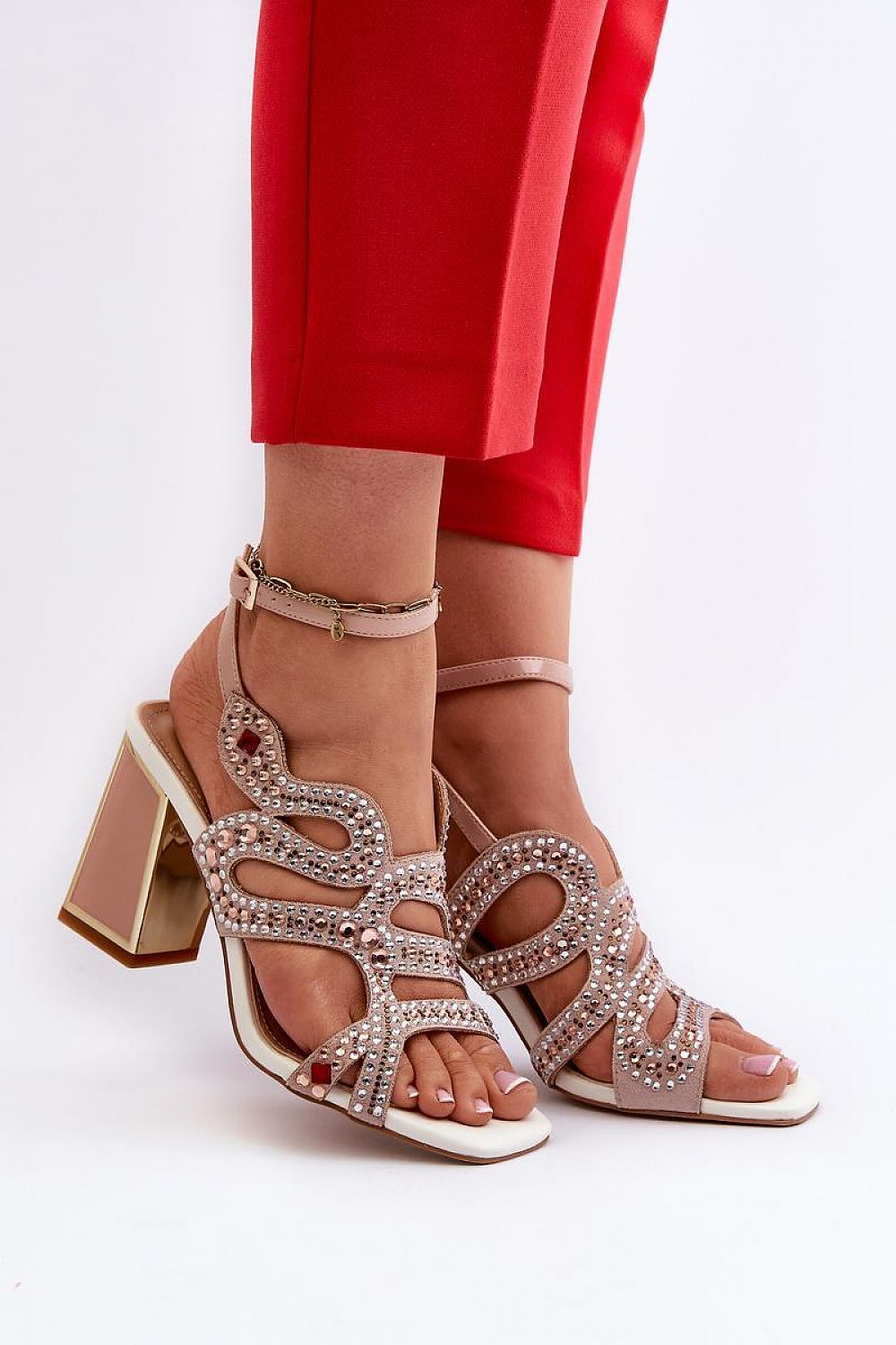  sandalen op hak model 197173 Step in style 