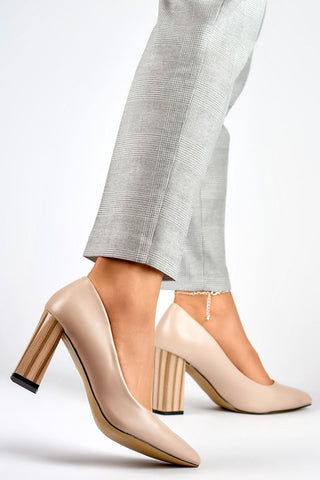  Pumps met dikke hak model 197990 PRIMO 