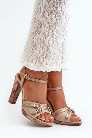  sandalen op hak model 198398 Step in style 