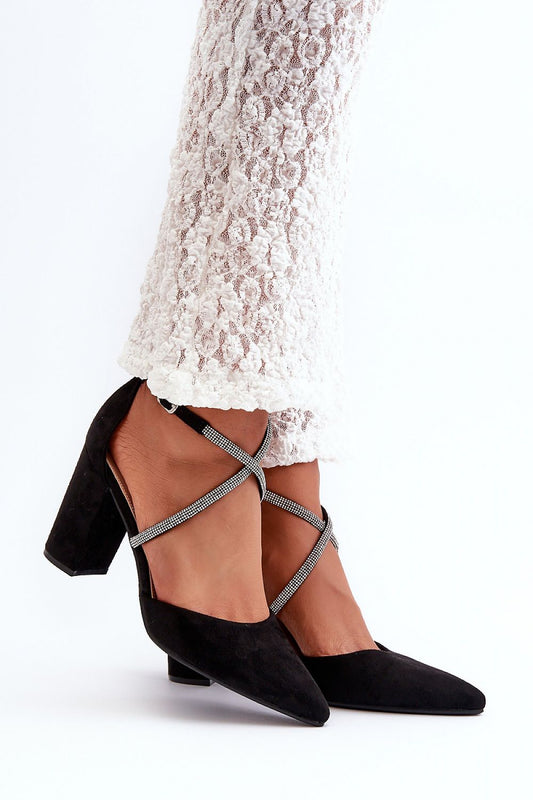  Pumps met dikke hak model 198517 Step in style 