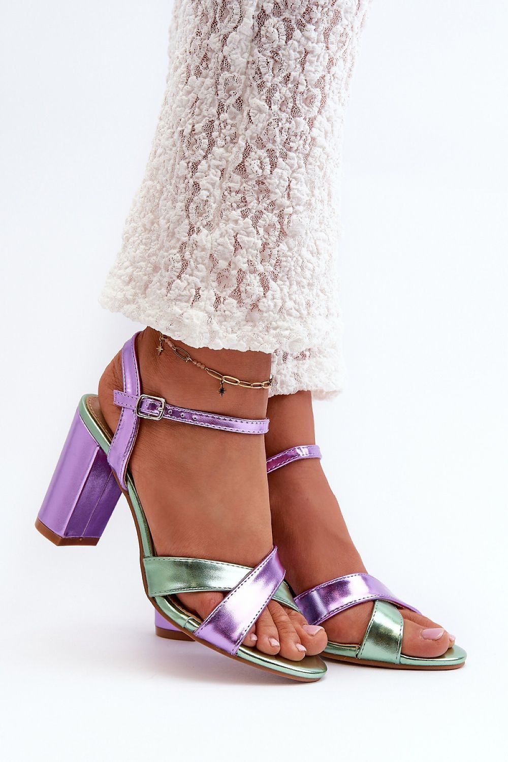  sandalen op hak model 198679 Step in style 