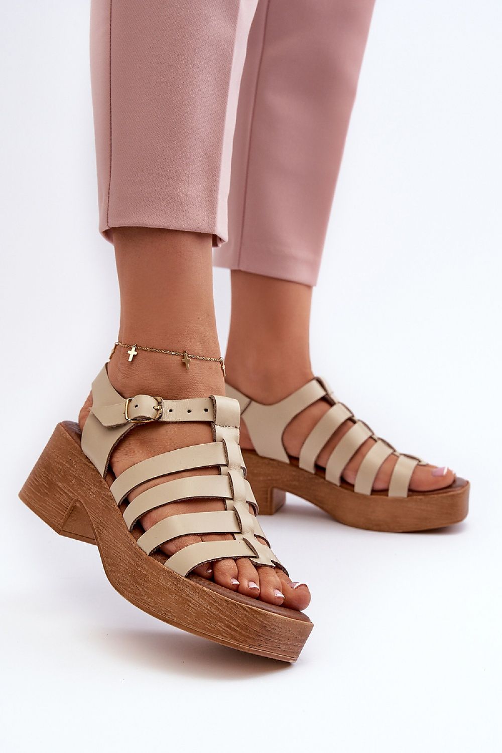  sandalen op hak model 198810 Step in style 