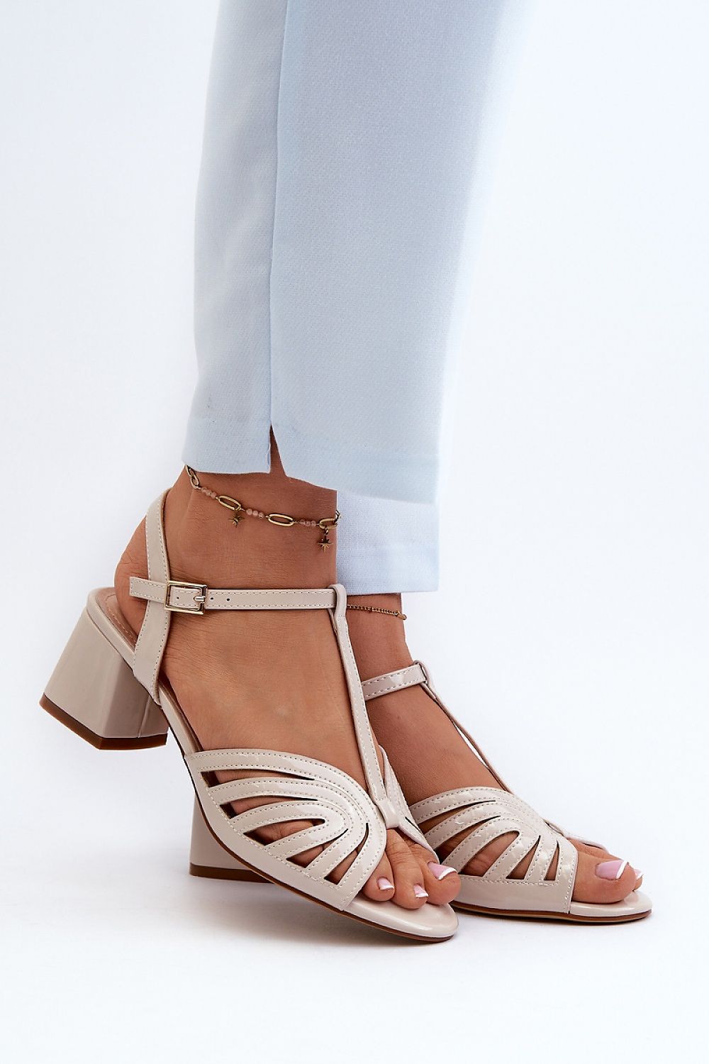  sandalen op hak model 198814 Step in style 
