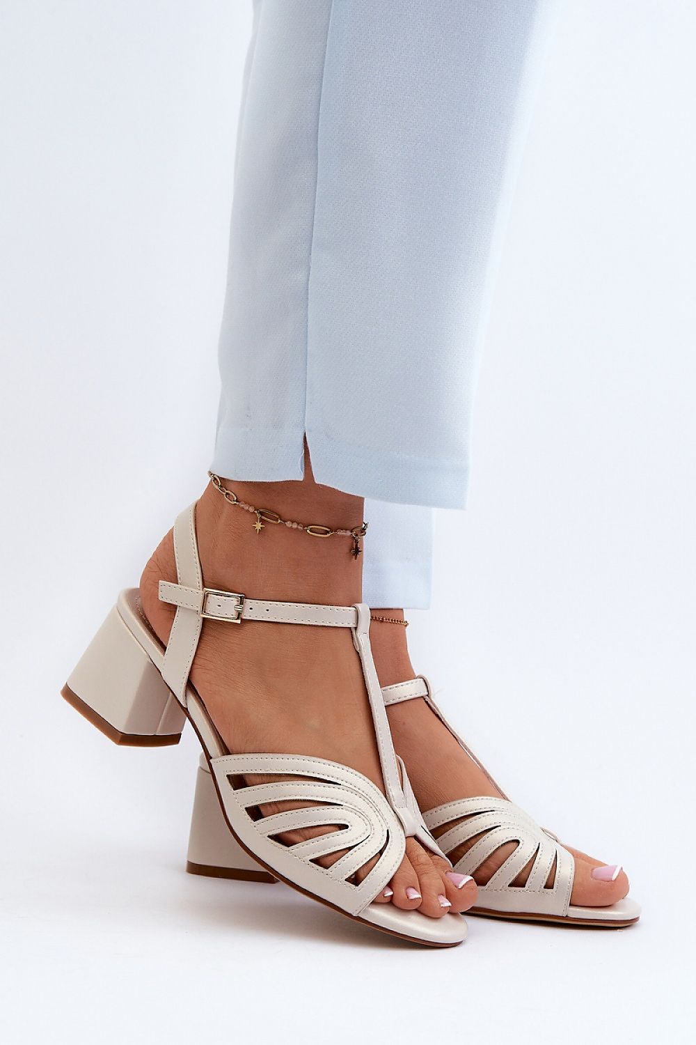  sandalen op hak model 198815 Step in style 