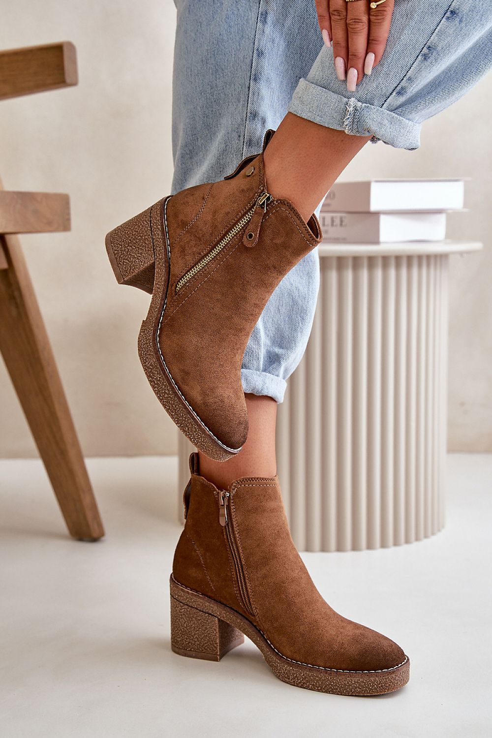  Laarsjes met hoge hak model 199077 Step in style 