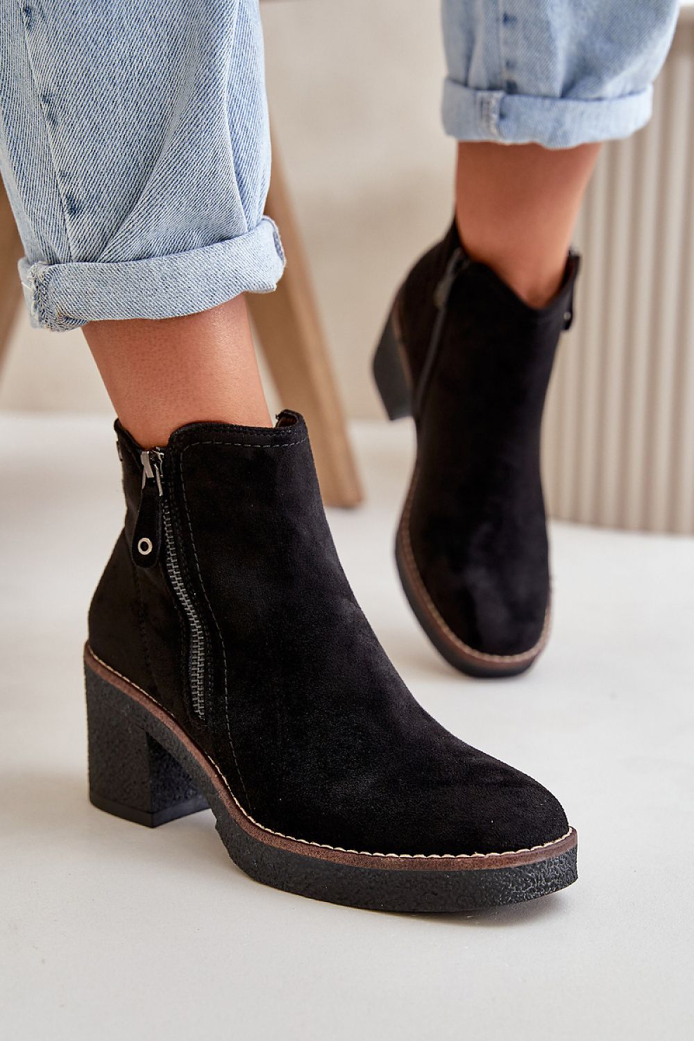  Laarsjes met hoge hak model 199079 Step in style 