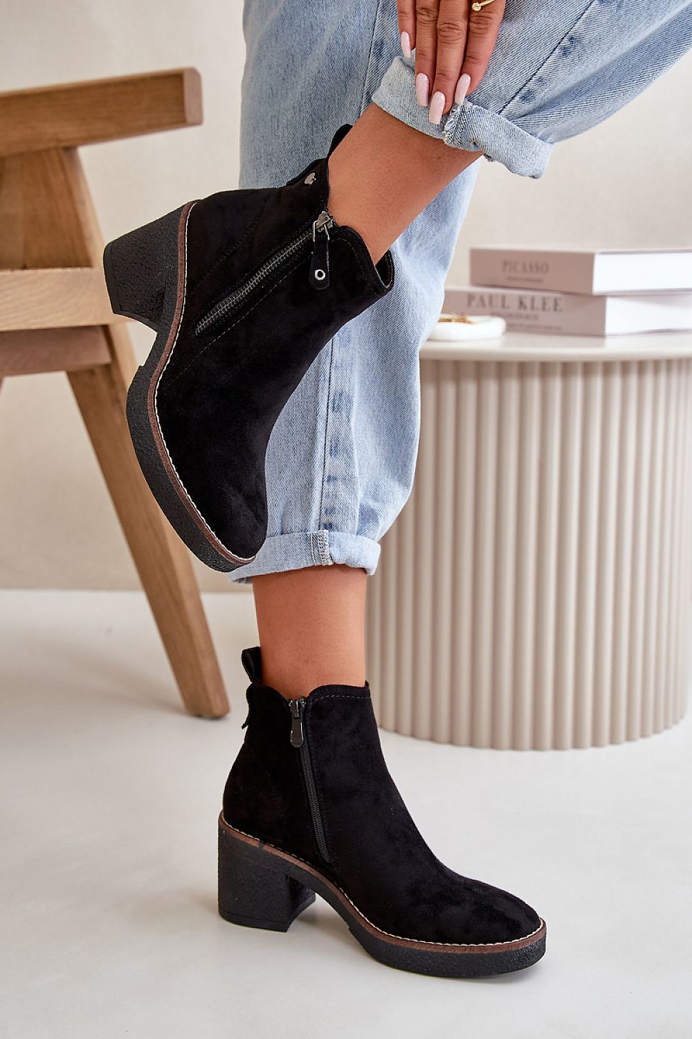  Laarsjes met hoge hak model 199079 Step in style 