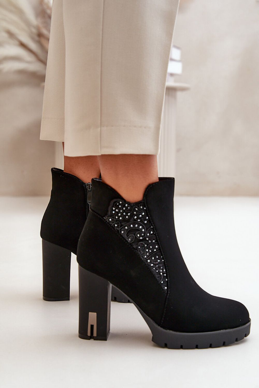  Laarsjes met hoge hak model 199287 Step in style 