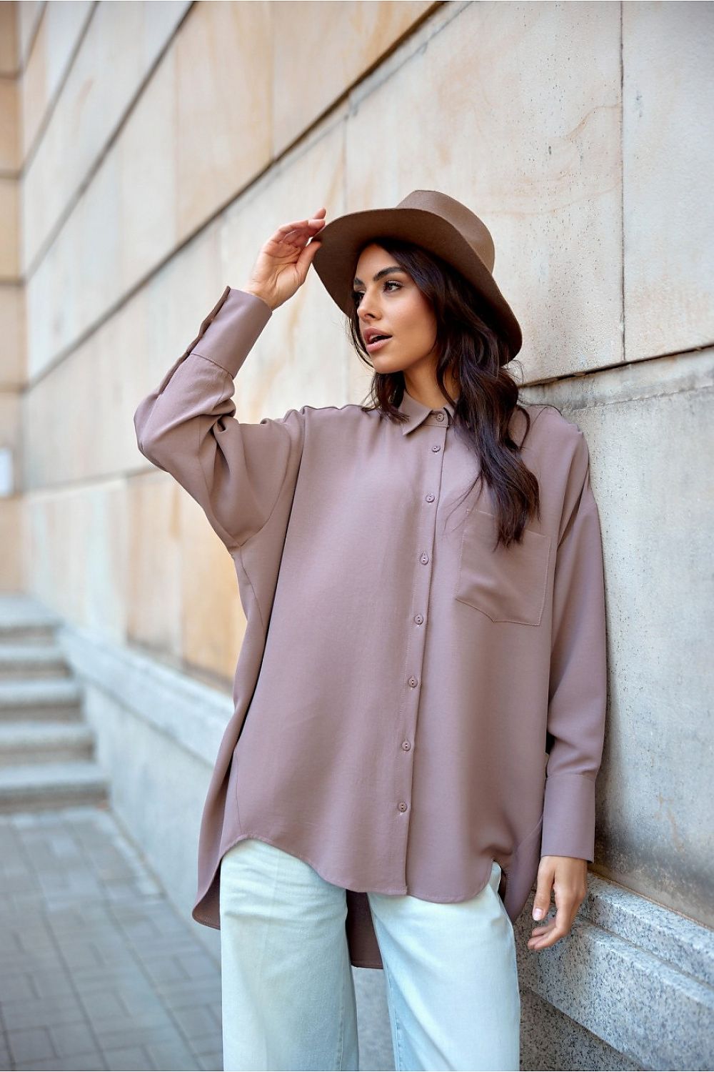  Overhemd met lange mouwen model 199478 Roco Fashion 