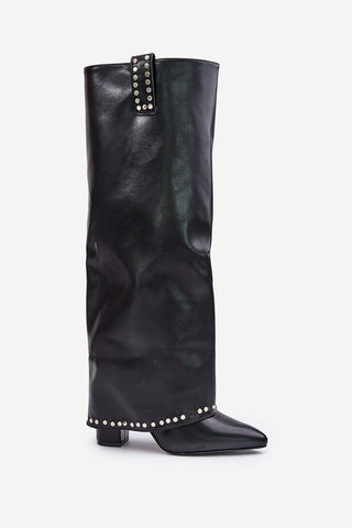  Laarzen met hoge hakken model 199861 Step in style 