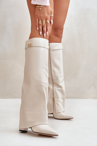  Laarzen met hoge hakken model 199865 Step in style 