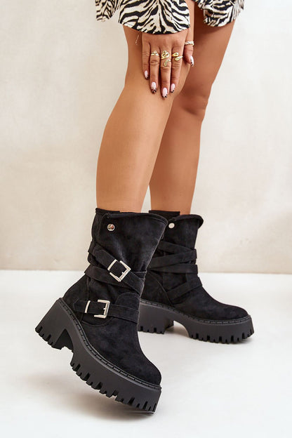  Laarsjes met hoge hak model 200093 Step in style 
