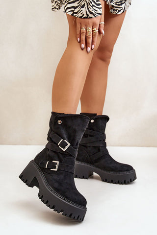  Laarsjes met hoge hak model 200093 Step in style 